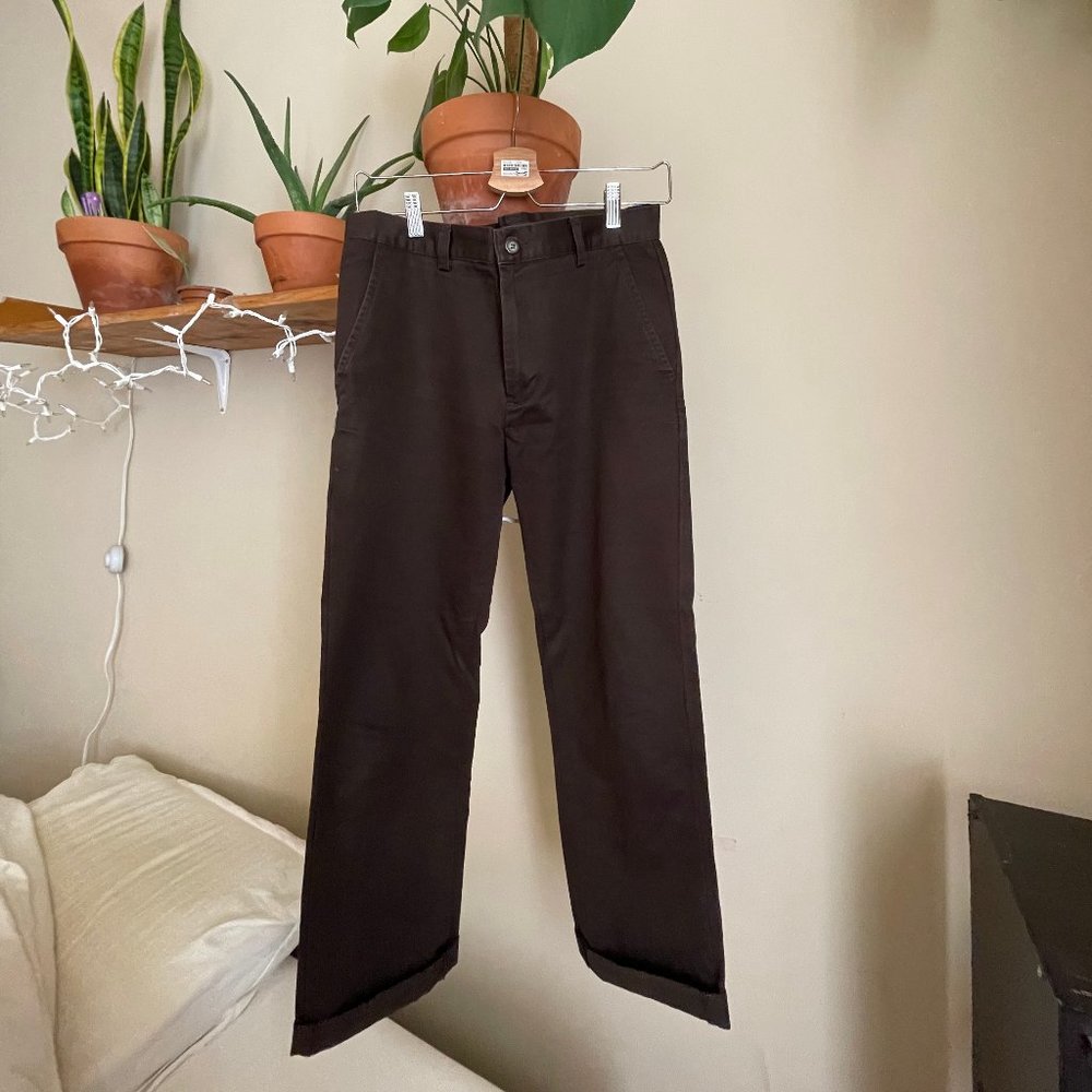Brown skate pants / work pants - straight leg